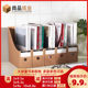Book end storage box kraft paper bookshelf rack office desktop storage organize paper book end box folder Book end storage box kraft paper bookshelf rack office desktop storage organize paper book end box folder