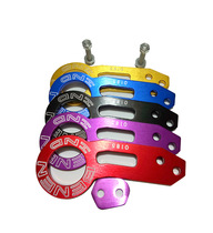 Car modification Universal trailer hook rear bumper traction hook rogue hook fit GK5 Swift Binzhi aluminum alloy pull hook