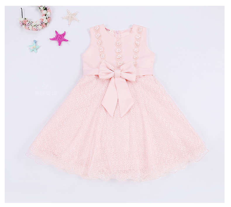 2016新款儿童装女装蓬蓬裙纱裙女童夏装连衣