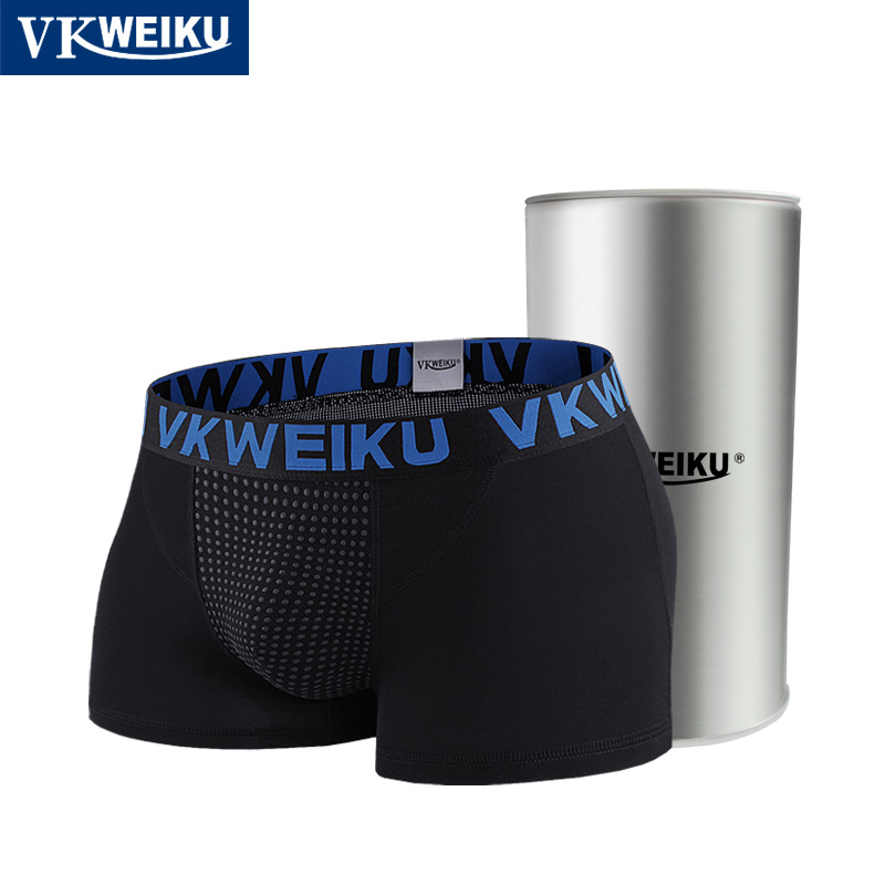 VKWEIKU【3条罐装】英国卫裤第九代官方正品男内裤莫代尔平角裤头产品展示图3