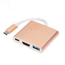 USB-c type-c to hdmi 3-in-1 type-c to usb type-c to hdmi converter