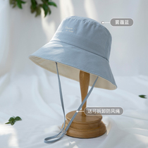 Siggi Sunscreen Fisherman Hat Woman Summer Full Cotton Pure Color Little Fresh Casual Brief Collapsible Sunhat Sunhat