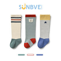 Xuwei Children Socks Spring Autumn Pure Cotton 0-3 Year Old Newborn Baby Stockings Stockings No Bones No Legit Boy Socks Winter