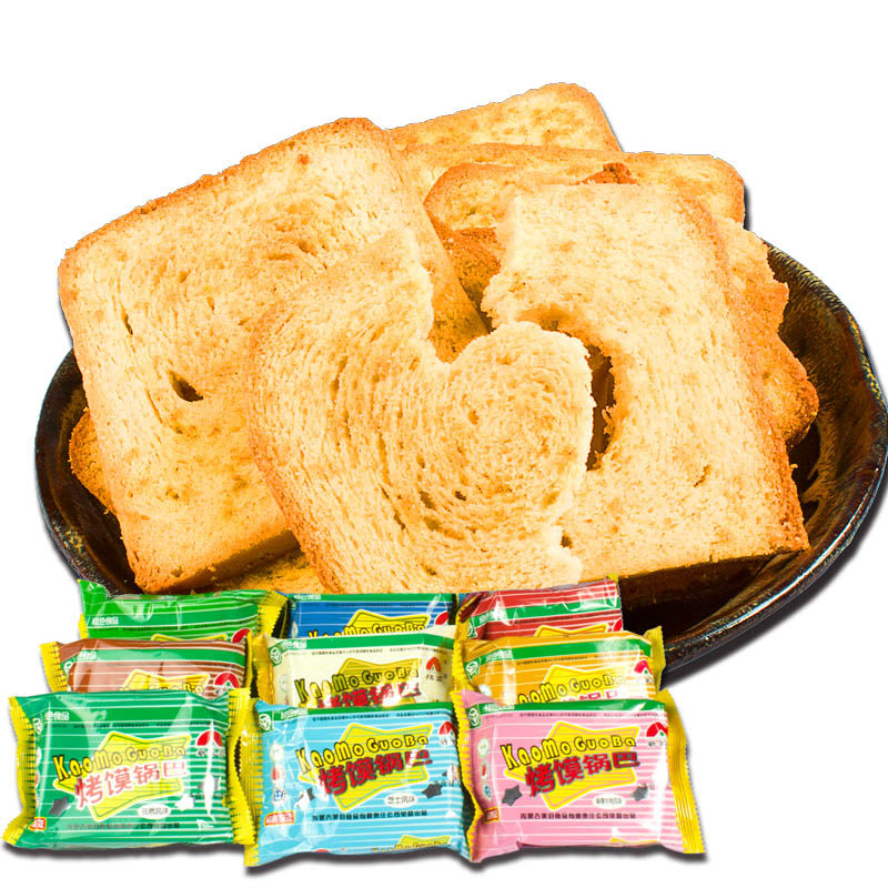 新家园馍片烤馍片63g馒头片香酥馍片早餐烤馍锅巴特产炊牛娃零食