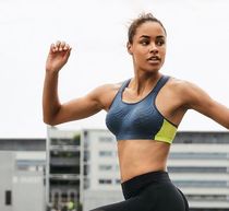 Sports bra outside wear Shock Absorber 5044 shockproof running fitness SA anti-sagging back underwear