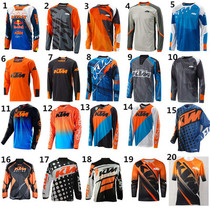 2019 Custom KTM Speed Descending Clothing Tide Card Cross-country T-shirt Riding Suit Jacket Male Long Sleeve Summer Mountain Motorcycle Suit