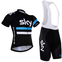 2019 Amazon's new spot new SKY summer short-sleeved men and women riding clothes outdoor bicycle clothing