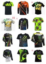 VR46 ghost claw T-shirt speed-down suits off-road motorcycle locomotive summer male bicycle bicycle speed dry riding custom