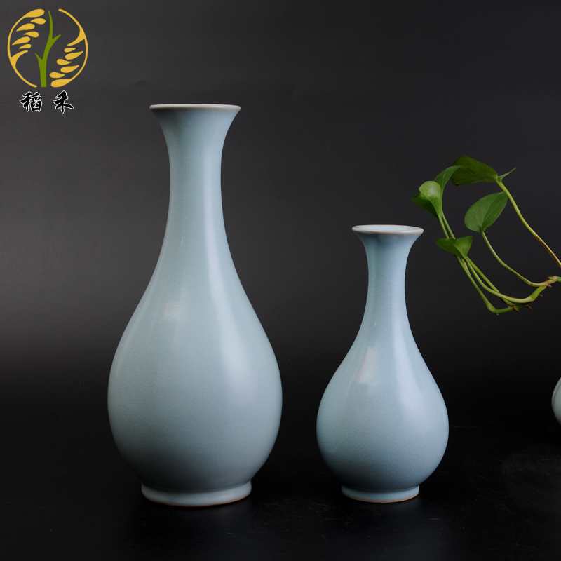 Antique Chinese style restoring ancient ways your up porcelain vase contracted classic decoration style living room office furnishing articles Chinese wind