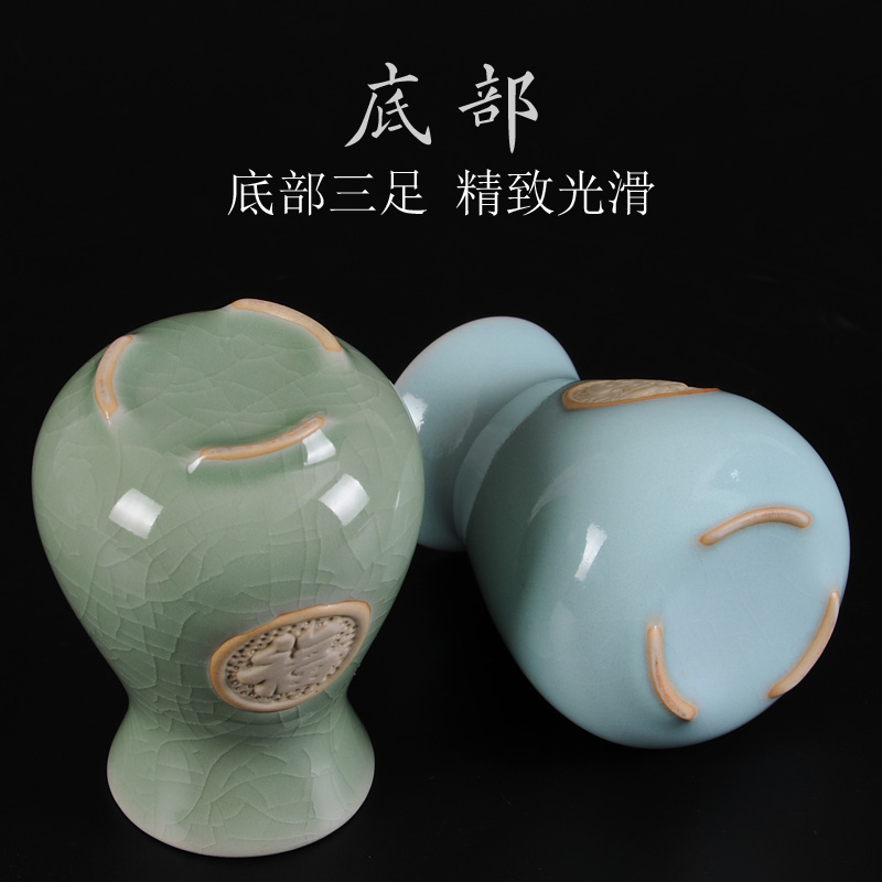 Your up vase small ceramic flower vases Chinese tea taking decorative furnishing articles contracted household table sitting room tea table