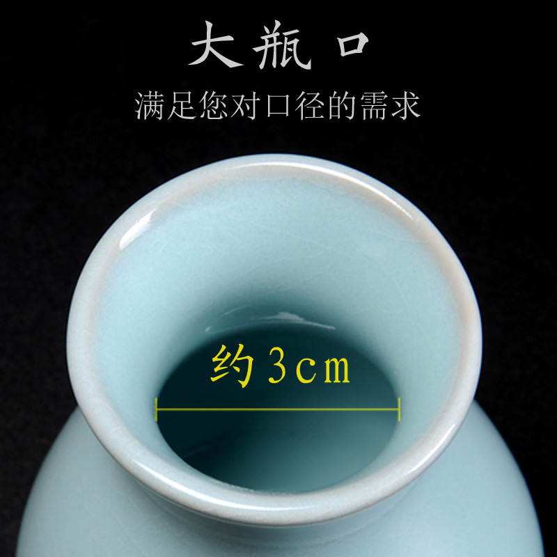 Your up vase small ceramic flower vases Chinese tea taking decorative furnishing articles contracted household table sitting room tea table