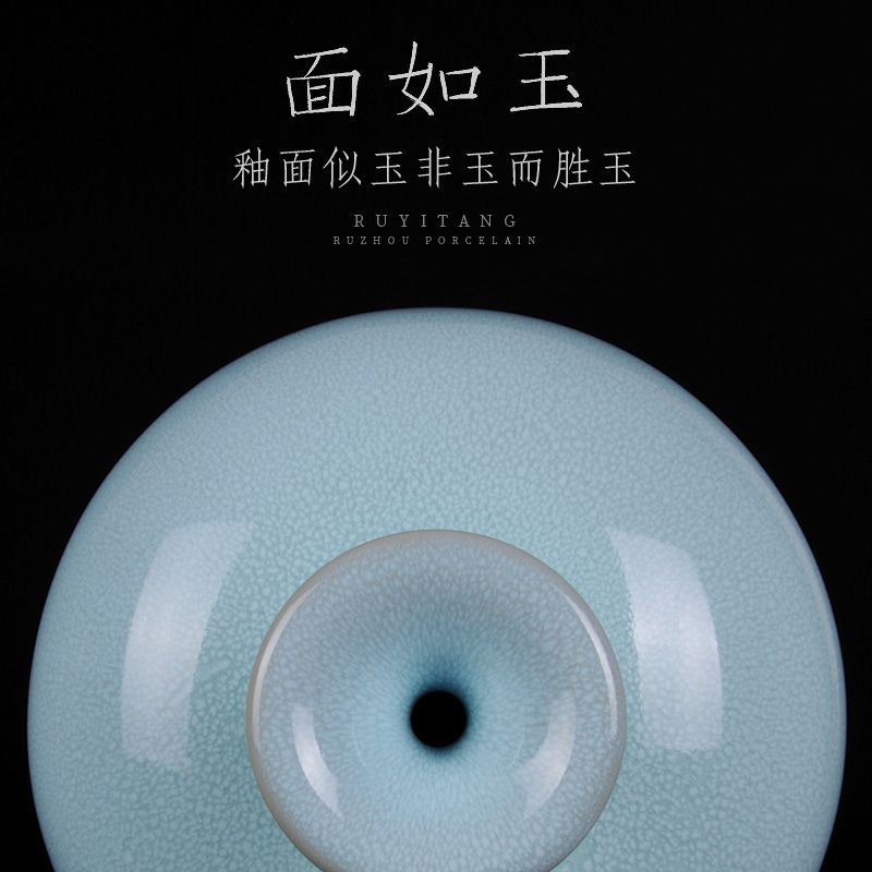 Archaize your up large Chinese style classical contracted ceramic arts and crafts porcelain vases home sitting room adornment is placed