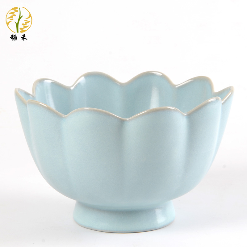 Your up antique Chinese ceramic arts and crafts porcelain bowl lotus type the foreigners gifts home sitting room adornment is placed