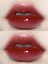 Spice girl rose Dew I want to play Auburn mirror lip glaze 06 cinnamon bean paste toot glass lip