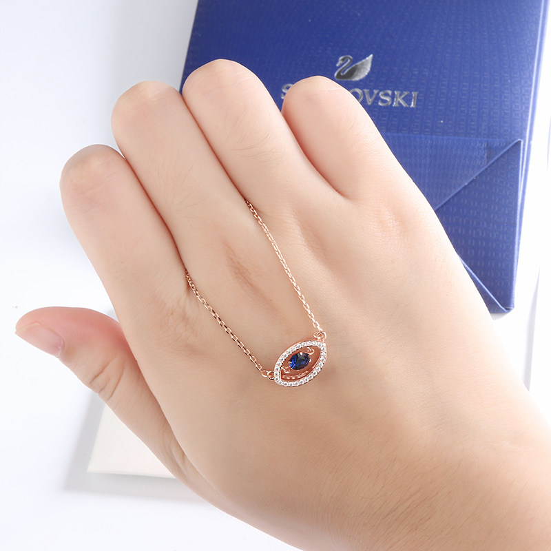 施家lucky goddess幸运元素精致百搭女小螃蟹锁骨项链饰品送礼物_一起