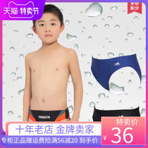 Ying Hair Yingfa Shark Skin Racing Competition Children Boy Training Triangle Swimming Pants 9201 With Drain Line