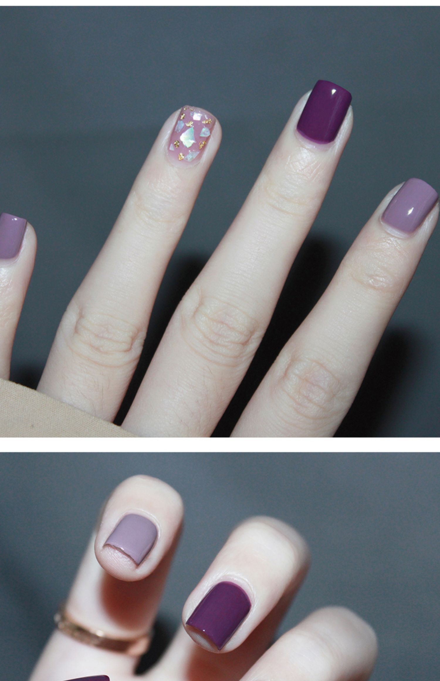 甲胶油秋冬网红雾霾蓝指甲油胶2019年新款显白流行色系美甲店专用