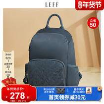 LEFF Leif canvas backpack bag ladies 2021 new large capacity backpack 13 inch commuter school bag computer bag