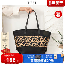 LEFF Leif Hand bag ladies canvas nylon 2021 new shopping bag shoulder bag large capacity tote bag