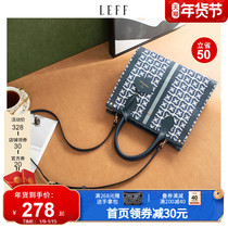 LEFF Leif nylon shoulder bag female 2021 New Joker retro Hand bag premium sense niche shoulder bag