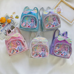 Children's schoolbag 1-3-year-old kindergarten girl enters the garden small Banzan anti-sequins cute cartoon princess backpack 2