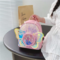 Children's schoolbag Kindergarten Girl Sequenant Princess Backpack New Fashion Girl Class 1-2-3-year-old backpack