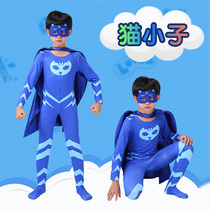 Halloween childrens cloak masked pajamas little hero costume Peter Pan cosplay anime costume New