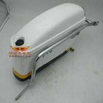 Official motorcycle tail box hanging box side box modified side box with bracket high quality brand new white material discount