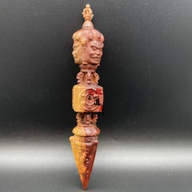 Lightning strike date wood diamond pestle