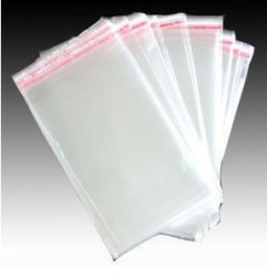 OPP self-adhesive bag wholesale transparent clothing ziplock bag plastic bag small bag seal bag