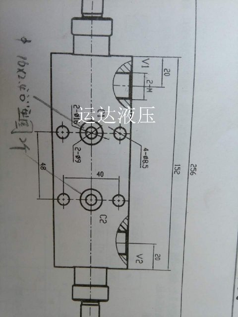 钻机 吊车 垃圾压缩车平衡阀 双向平衡阀