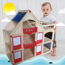 Export special price boy puzzle toy house intellectual brain doll home over home house villa 3 years old or older