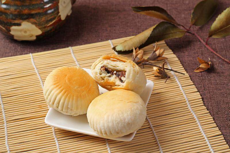 陕西特产付翔炉馍陕北定边月饼酥皮红枣酥八宝酥60克*10包零食