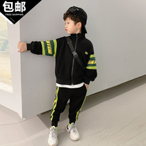 Children's Spring Package 2020 New Chinese Children's Coat Upper Baby Leisure Pants Boys Sports Two Pieces