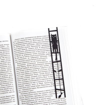 Ukrainian Dmitriy refined art and creative meow The Martian kitty fishing animal bookmarking a motivation-inspiring gift