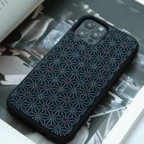 iphone12mini Japanese style simple Thorn embroidered hand Fabric mobile phone case for Apple 12promax
