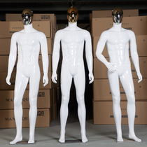 Male model props full body clothing store display frame dummy model Mens window stand model shelf