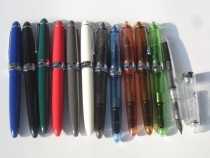 Spiral cap pen Jinhao 992 transparent fine adult calligraphy students writing ink pen men and women business