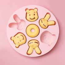 Baby food supplement tool baby silicone steamed cake rice cake cake pudding jelly high temperature resistant mold baking household