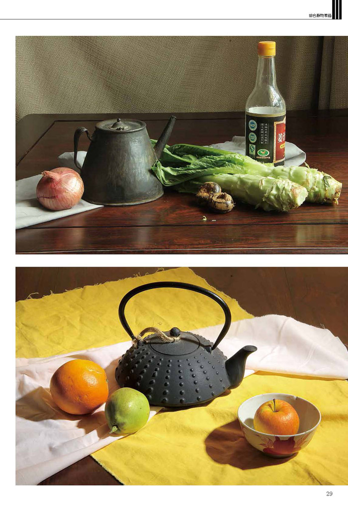 美术辅导教材·照片写生·组合静物素描