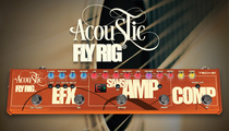 Tech21 Acoustic Fly Rig Acoustic electric box piano folk guitar front di comprehensive effects device