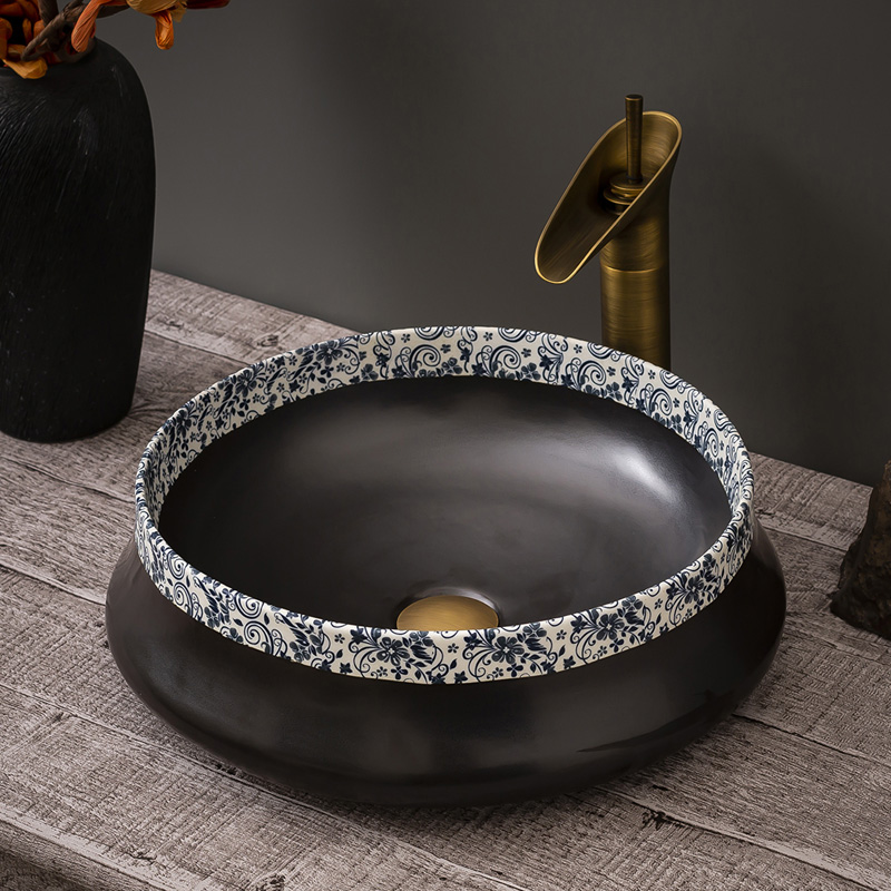 Stage basin balcony home for wash basin ceramic bathroom sinks circular art restoring ancient ways the sink basin