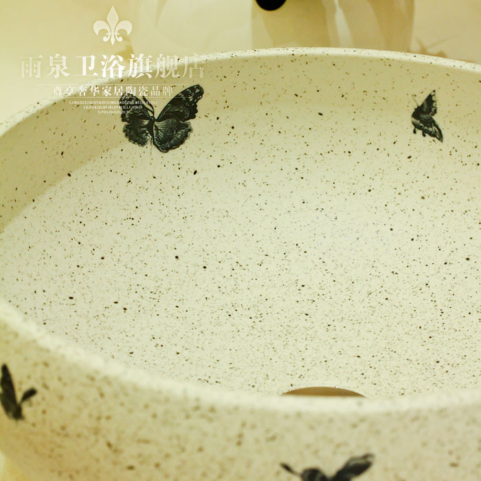 Rain spring basin of jingdezhen ceramic table circular for wash basin bathroom sinks the balcony art restoring ancient ways the sink