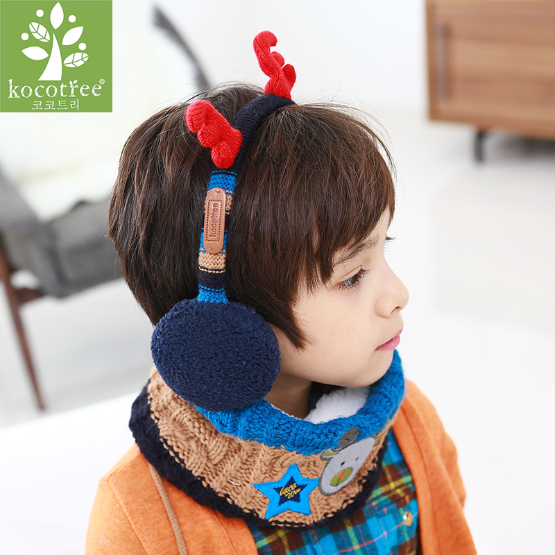 韩国KK树新款儿童耳罩冬季保暖男童女童可爱护耳罩宝宝耳套韩版潮产品展示图5