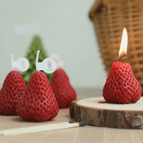 INS Wind Aroma Lavender Fruit Candle Fruit Styling Companion Gifts Little Objects Bridesmaid Small Gift Wedding Birthday Present