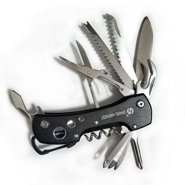 Multifunctional Swiss Army Knife Outdoor Knife Picnic Combination Utility Knife Eagle Claw Folding Portable Fruit Fishing Knife