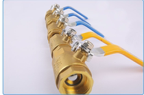 Copper ball valve thickened brass wire ball valve copper valve 4 minutes 6 points tap water switch silk mouth water valve water pipe