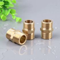 304 stainless steel outer wire direct double outer wire wire copper joint 4 minutes 6 minutes 1 inch inbuilt all copper water pipe thickening