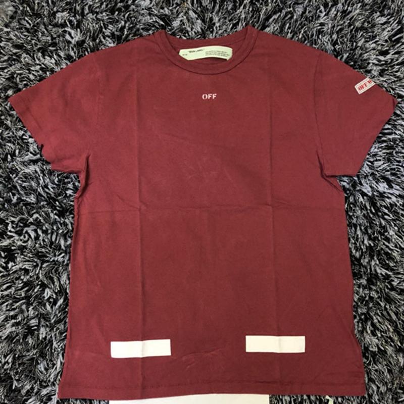 OFF-WHITE 红色箭头印花T恤 OFF-WHITE 红色箭头印花T恤