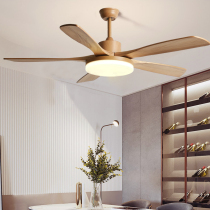 60 inch 72W high-brightness solid wood five-leaf ceiling fan light Nordic Restaurant living room hall meeting room variable frequency fan light